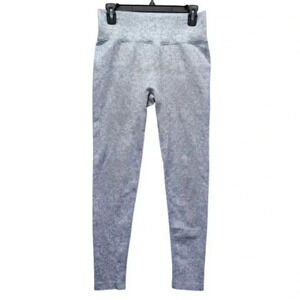 Womens Gray sz L DiosaFit Activewear Workout Leggings